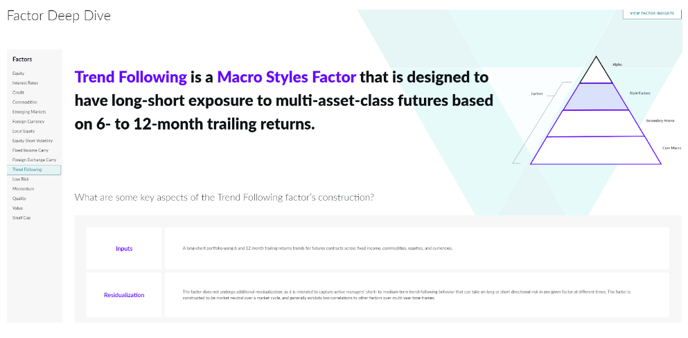 Factor Deep Dive