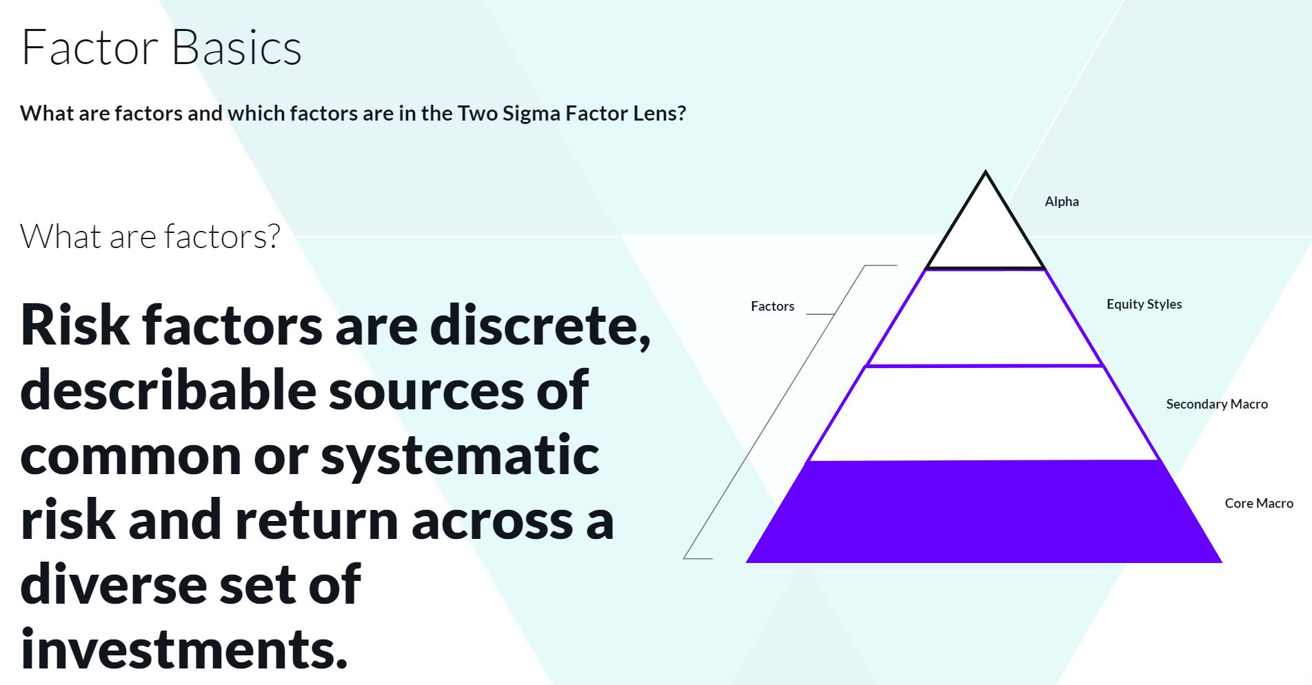 Expanded Factor Education